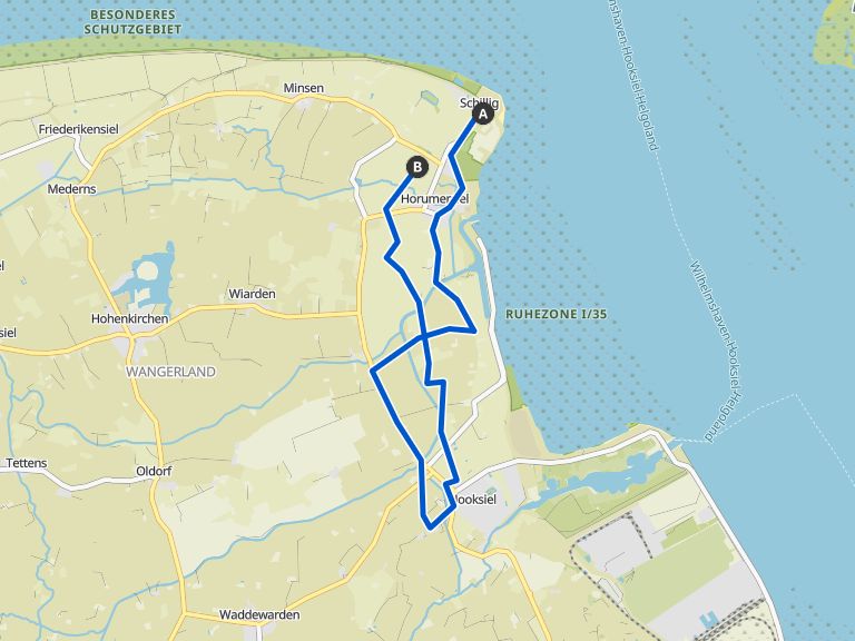 Schillig - Horumersiel - Hooksiel | bike Tour | Komoot